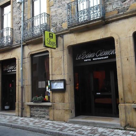 Hotel Restaurant Le Saint Clement Exterior foto