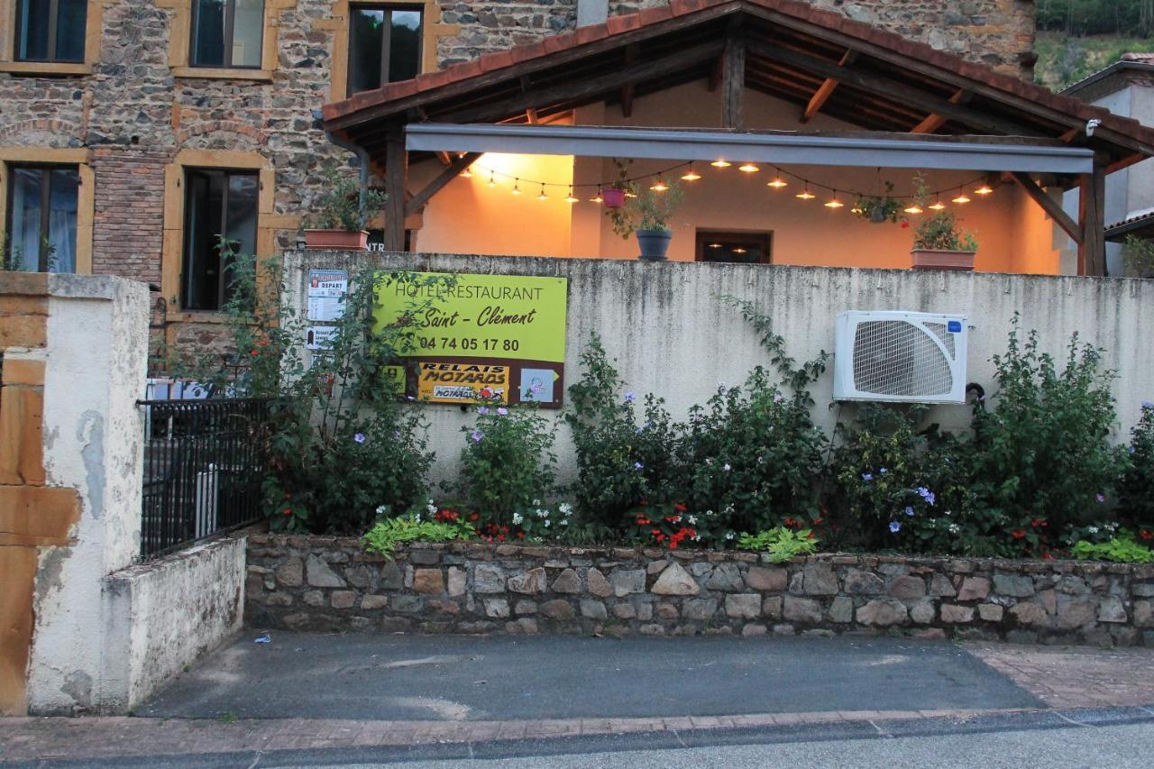 Hotel Restaurant Le Saint Clement Exterior foto
